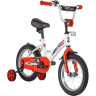 Детский велосипед NOVATRACK STRIKE 14” NEW белый-красный 143STRIKE.WTR20